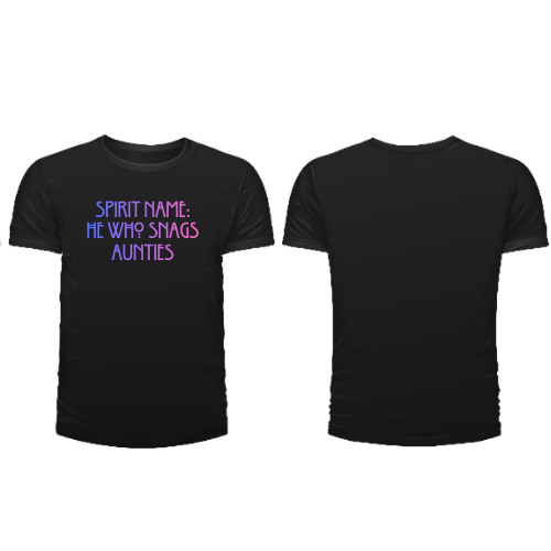 Spirit Name Mens Tshirt