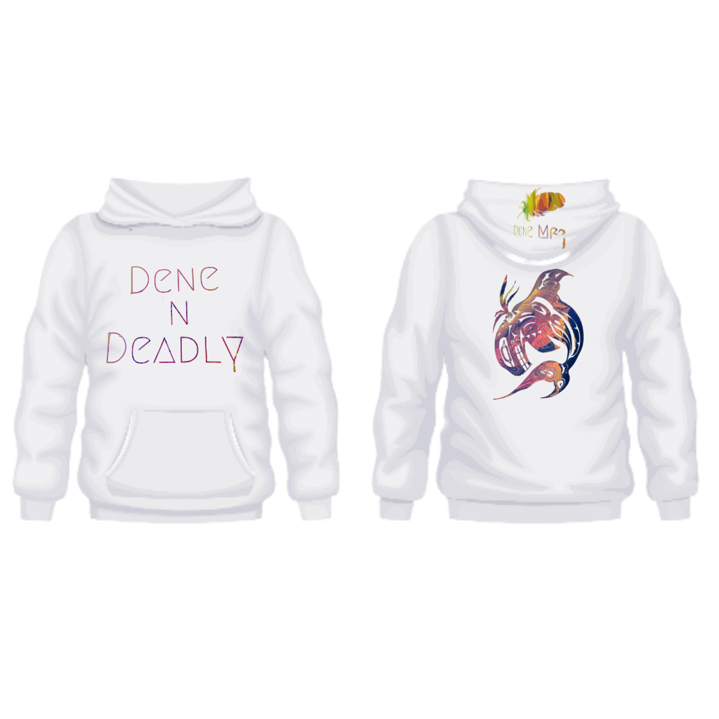 Dene 'N Deadly Sweater with Whale on the back